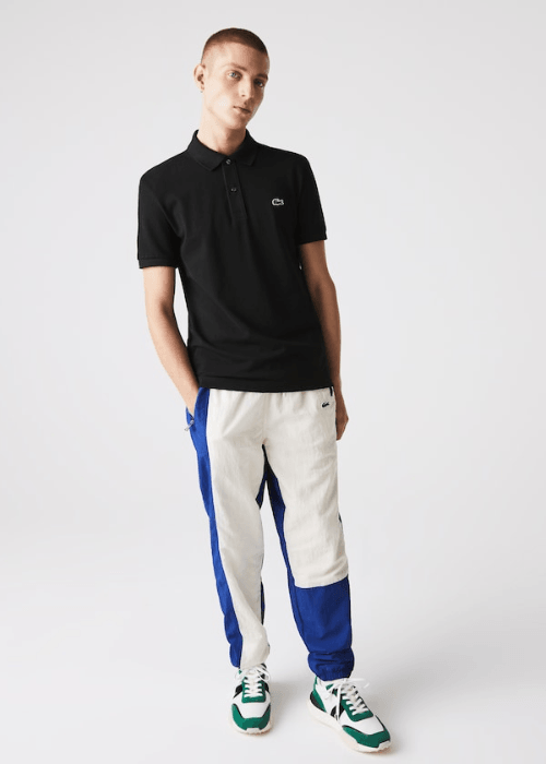 Polo Lacoste noir - French Destock