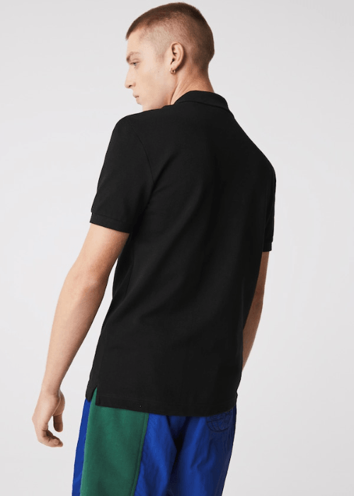 Polo Lacoste noir - French Destock