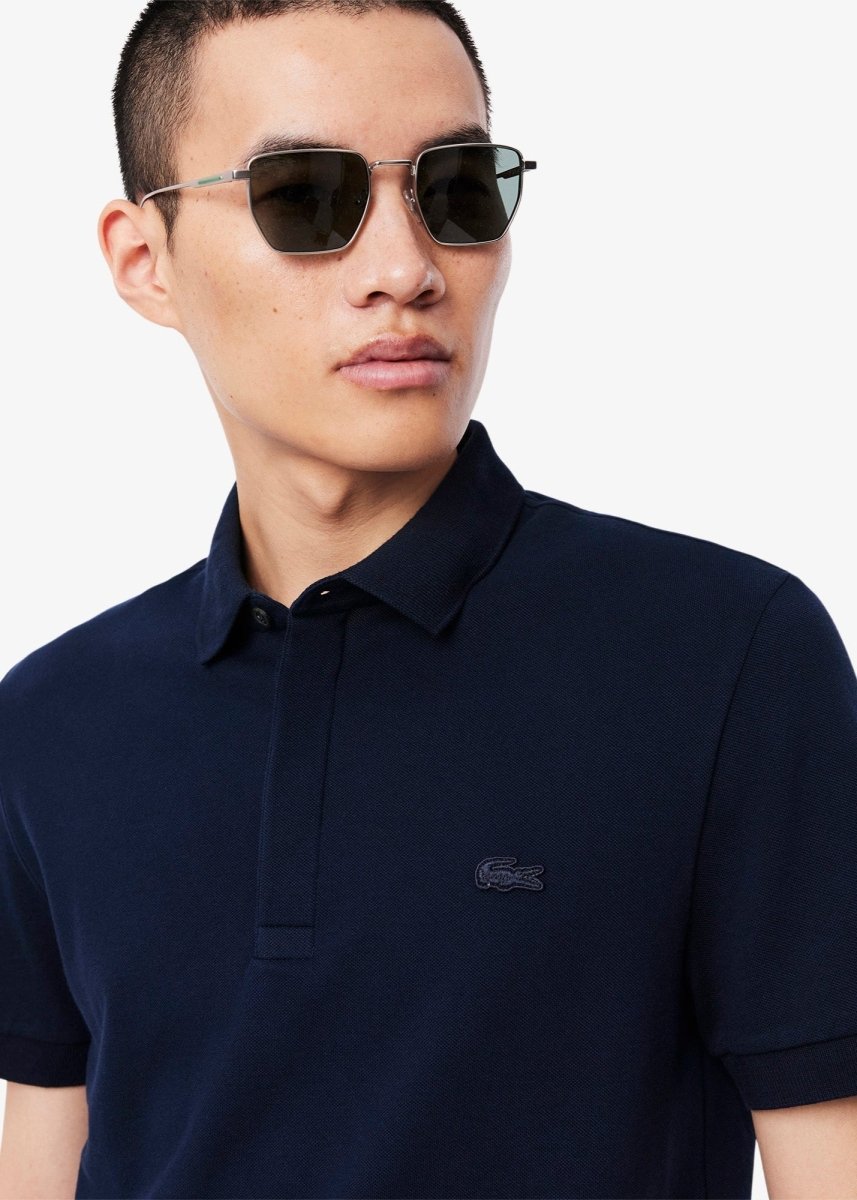 Polo Paris Lacoste marine - French Destock