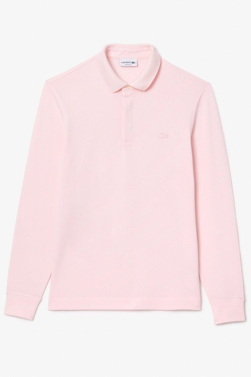 Polo Paris Lacoste rose - French Destock