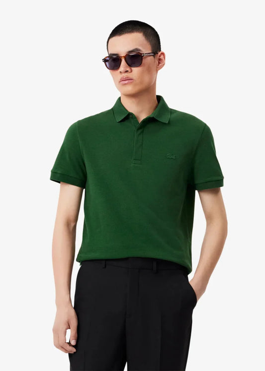 Polo Paris Lacoste vert - French Destock