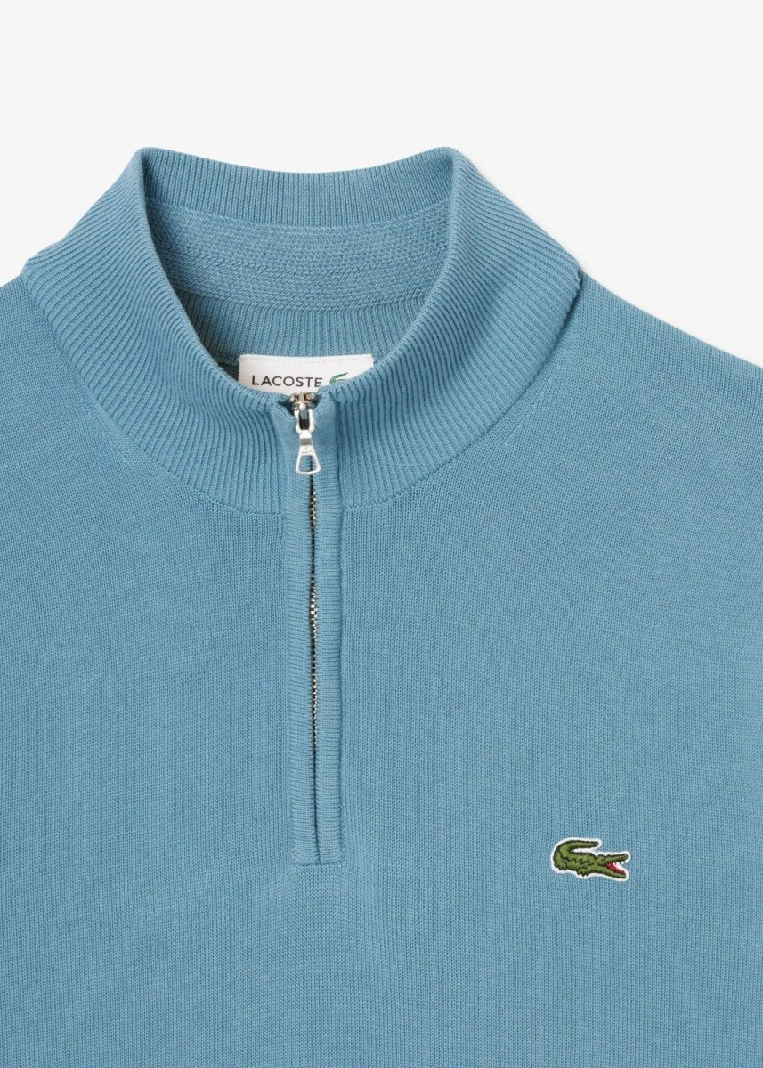 Pull camionneur Lacoste bleu - French Destock