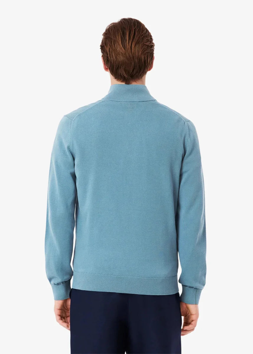 Pull camionneur Lacoste bleu - French Destock