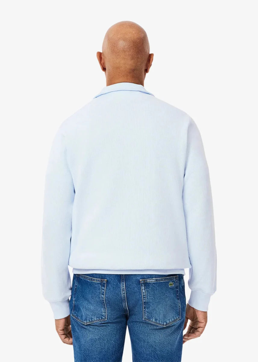 Pull camionneur Lacoste bleu - French Destock