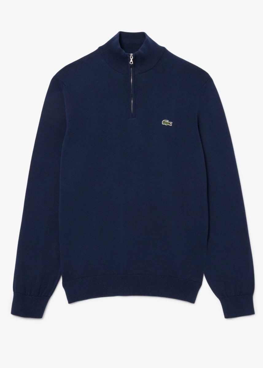 Pull camionneur Lacoste marine - French Destock