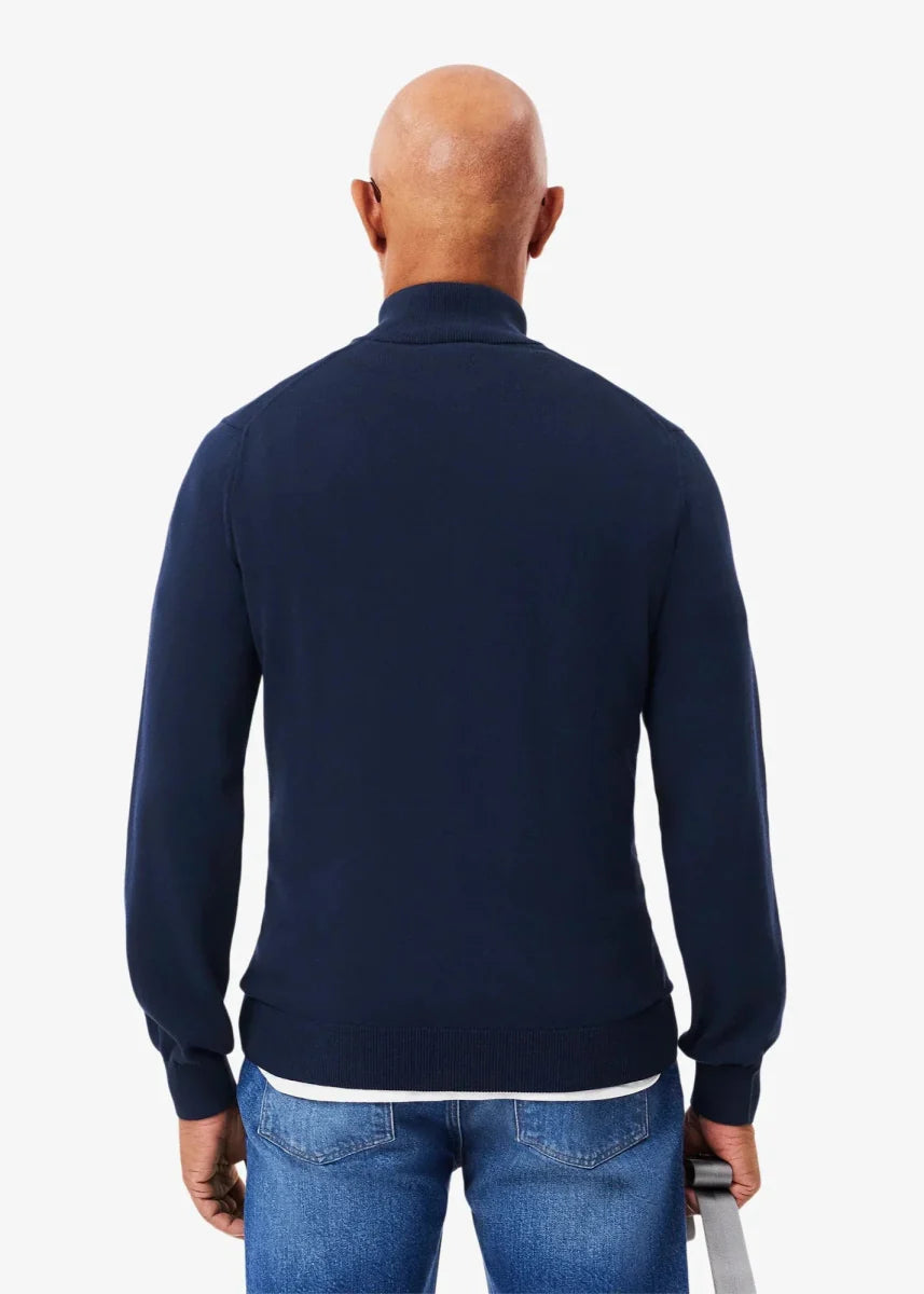 Pull camionneur Lacoste marine - French Destock