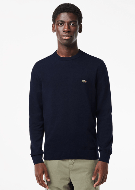 Pull Lacoste marine - French Destock