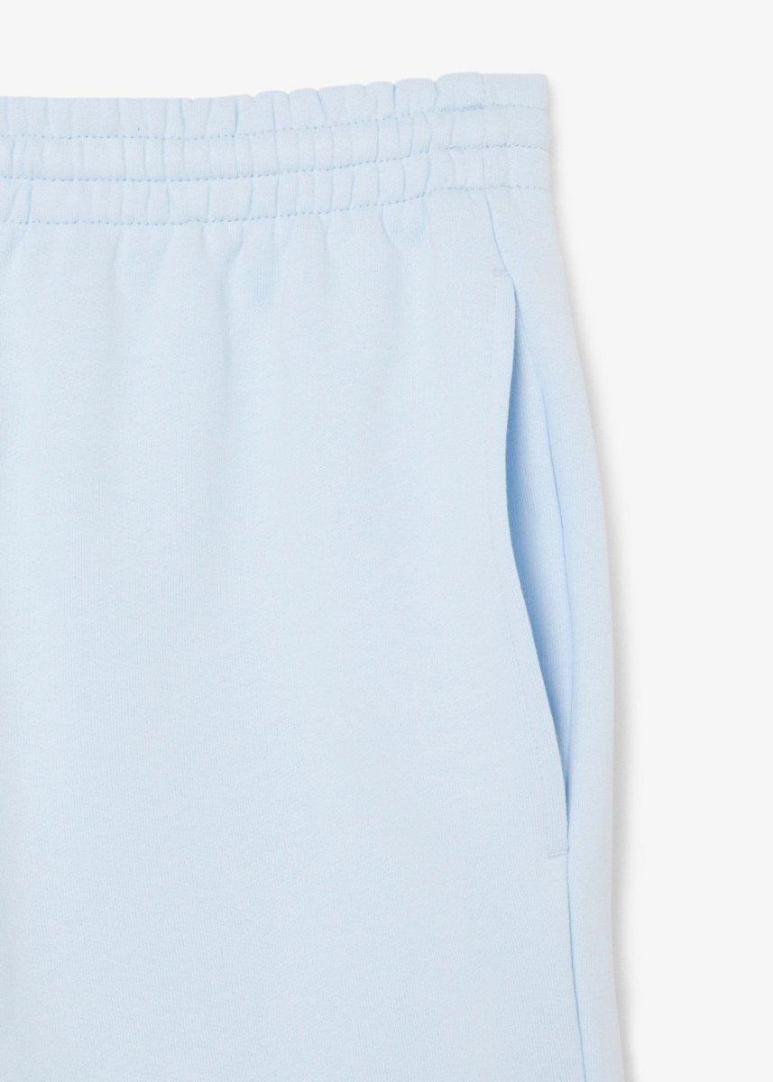 Short Lacoste bleu en molleton - French Destock