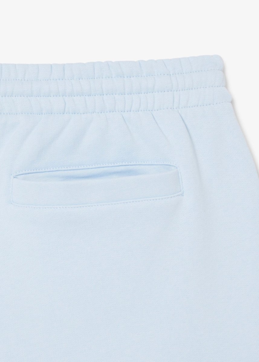 Short Lacoste bleu en molleton - French Destock