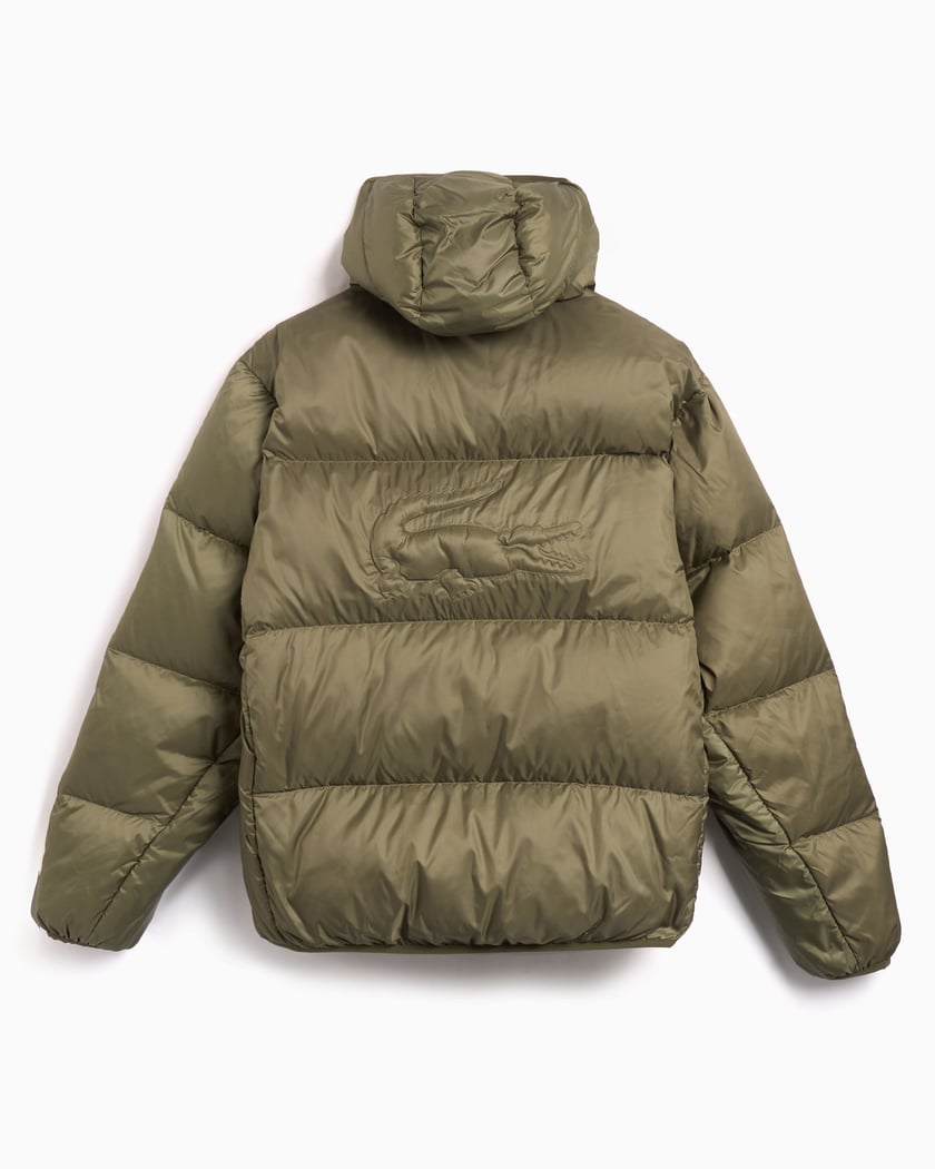 Short Water Repellent Hooded Puffed Jacket - French Destock