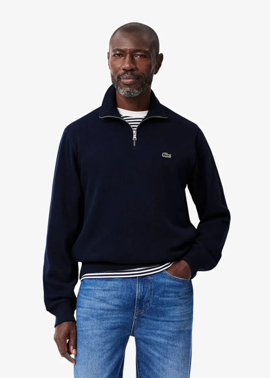 Sweat camionneur Lacoste marine - French Destock