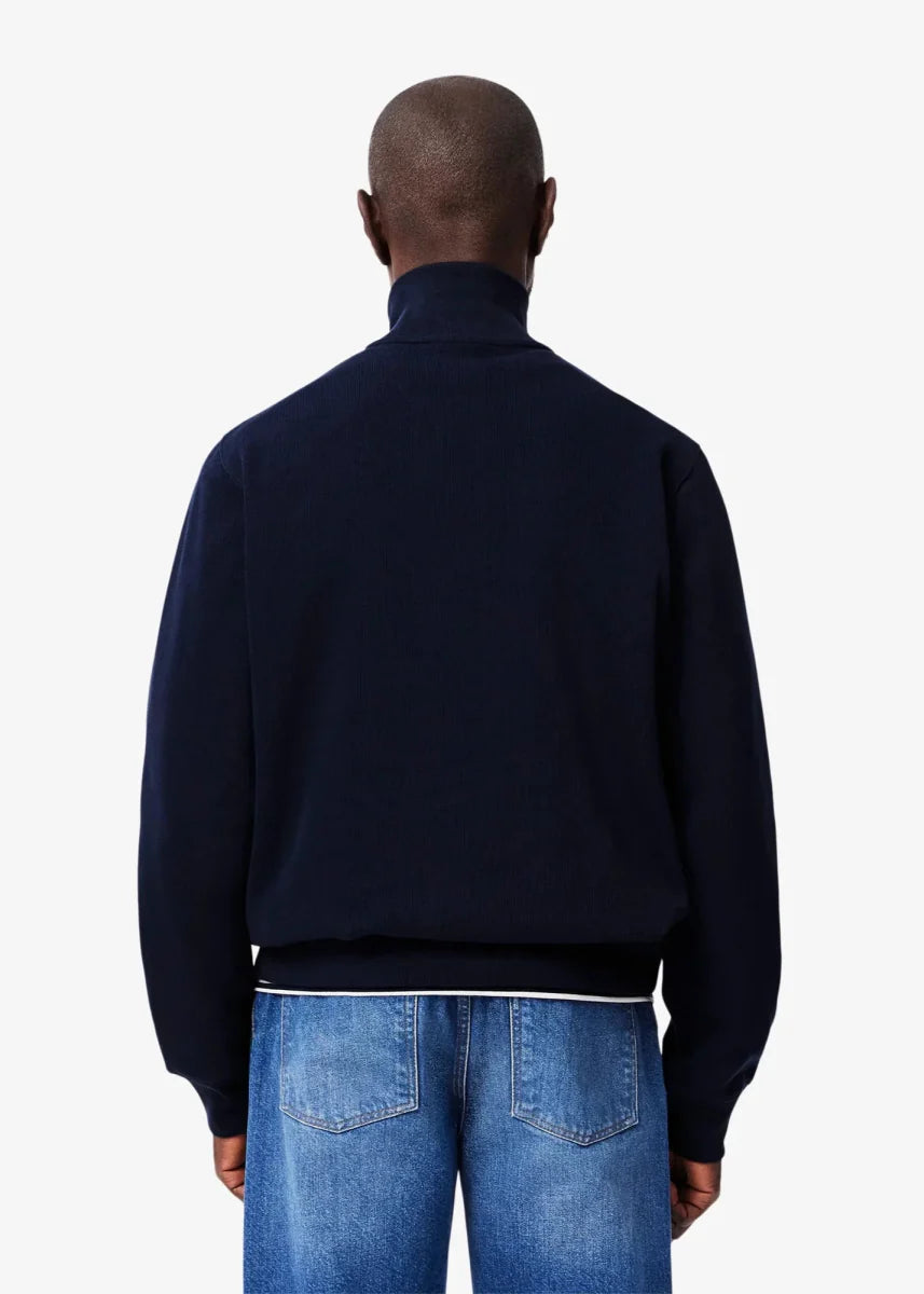 Sweat camionneur Lacoste marine - French Destock