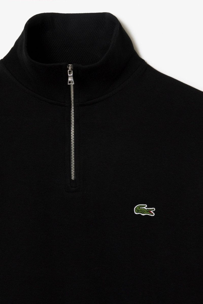 Sweat camionneur Lacoste noir - French Destock
