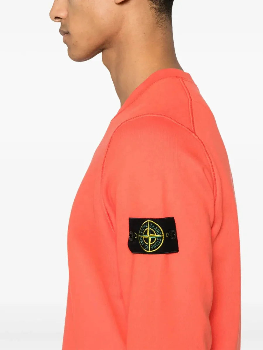 sweat en coton à patch Compass - French Destock