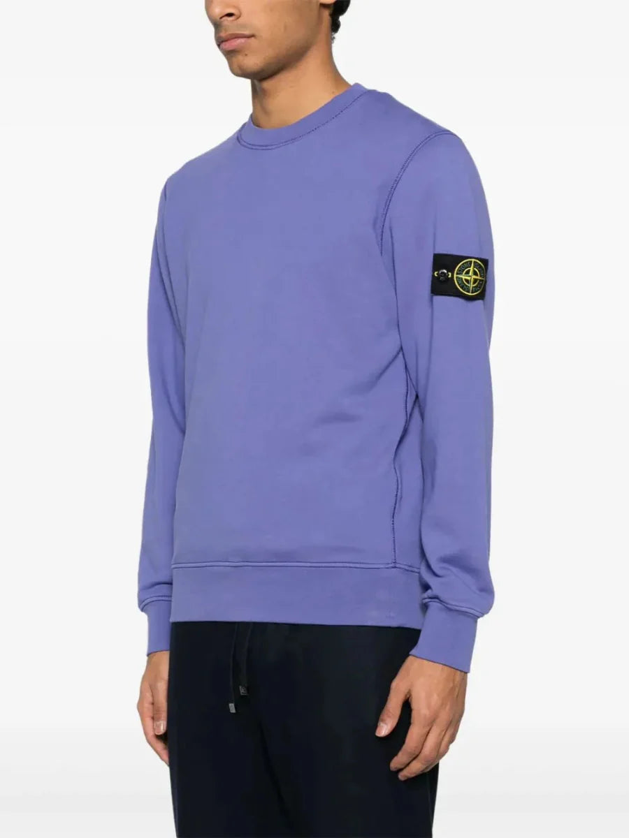 sweat en coton à patch Compass - French Destock