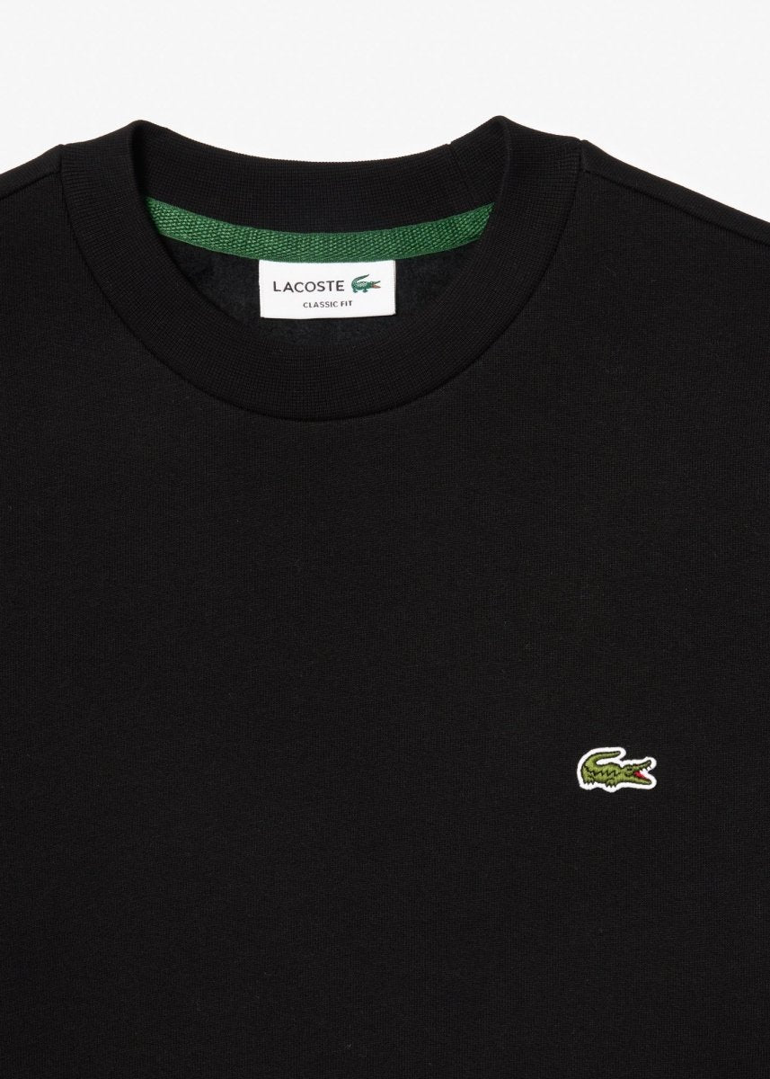 Sweat Lacoste noir - French Destock