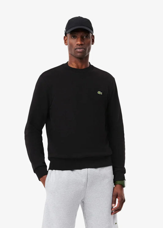 Sweat Lacoste noir - French Destock