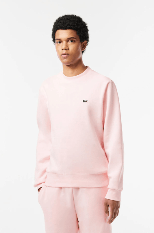Sweat Lacoste rose - French Destock