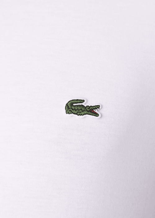 T-shirt Lacoste blanc - French Destock