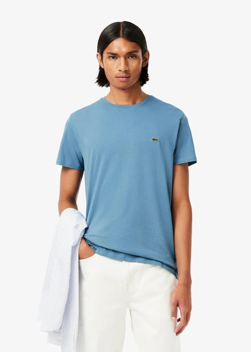 T-shirt Lacoste bleu - French Destock