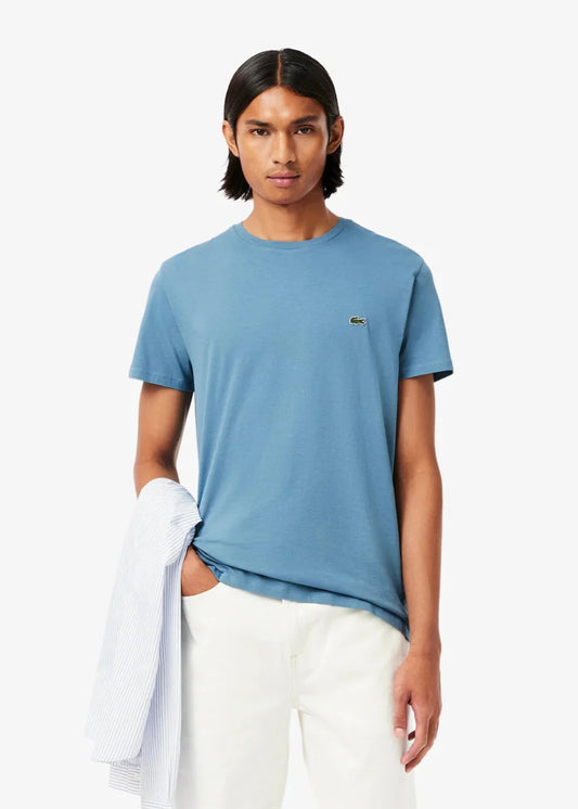 T-shirt Lacoste bleu - French Destock