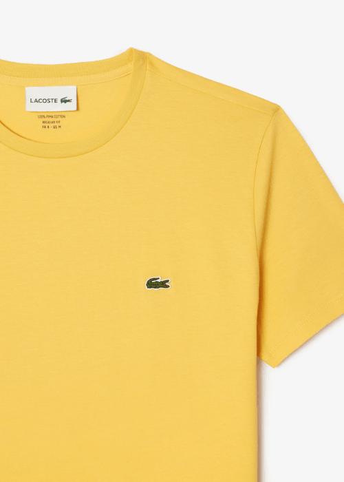 T-shirt Lacoste jaune - French Destock