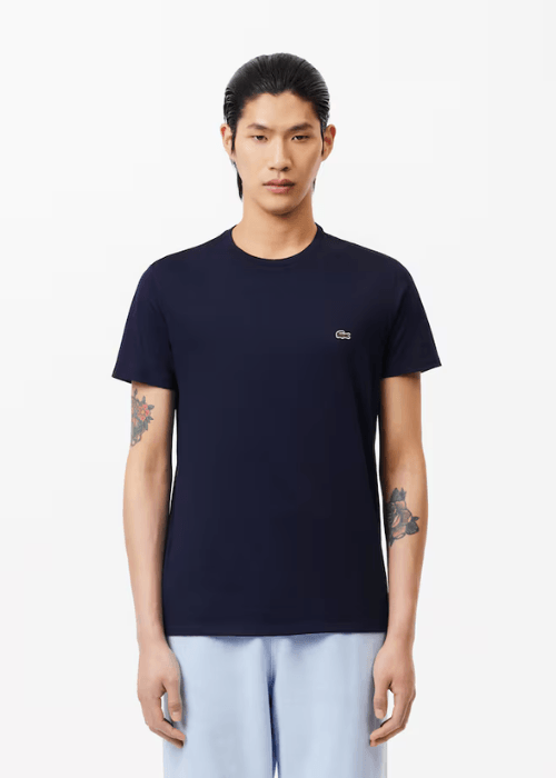 T-shirt Lacoste marine - French Destock