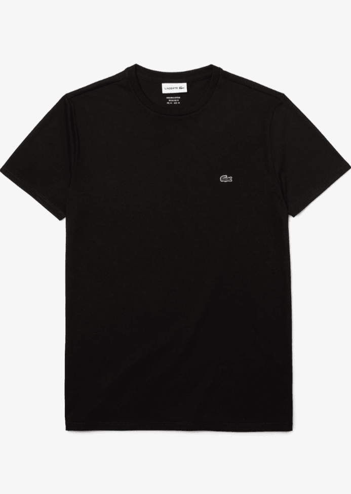 T-shirt Lacoste noir - French Destock