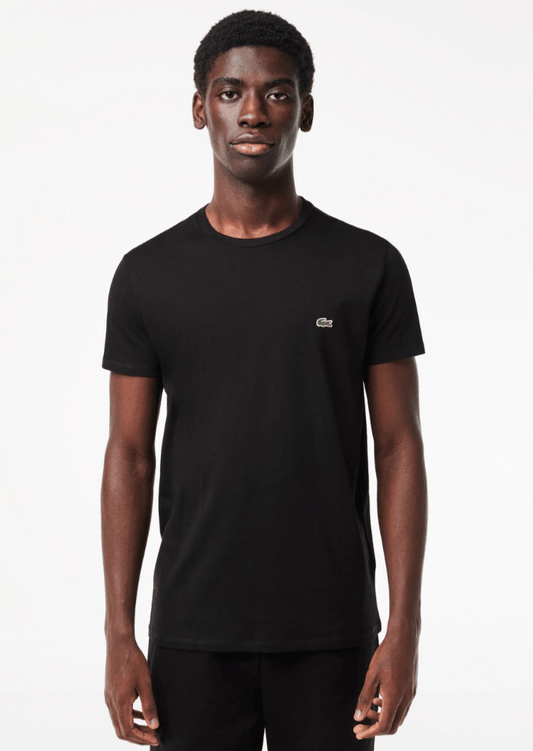 T-shirt Lacoste noir - French Destock