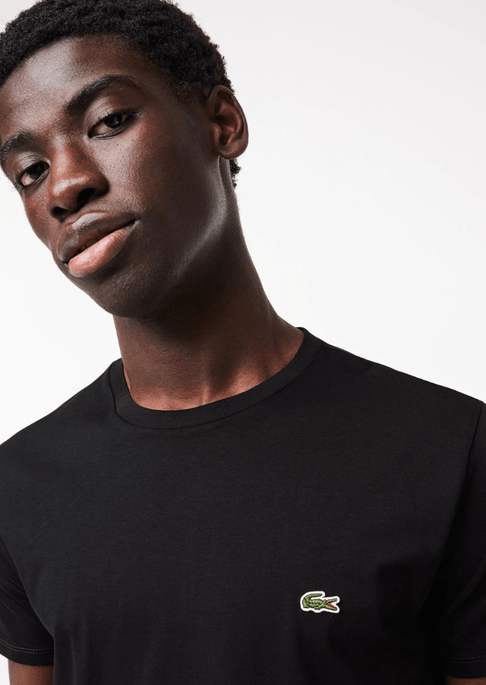 T-shirt Lacoste noir - French Destock