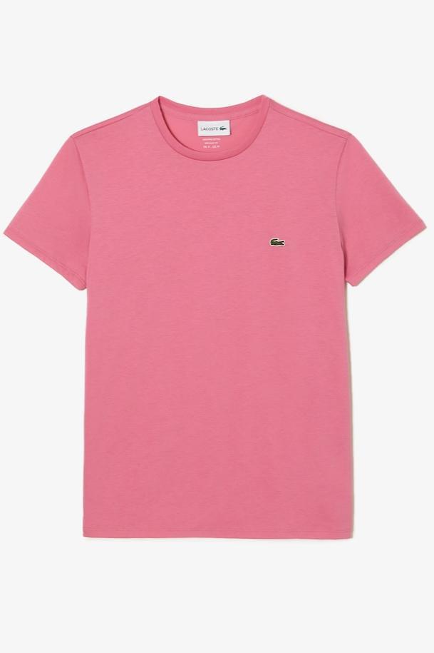 T-Shirt Lacoste rose - French Destock