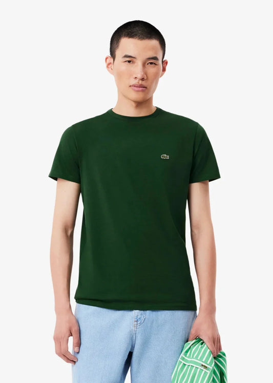 T-shirt Lacoste vert foncé - French Destock